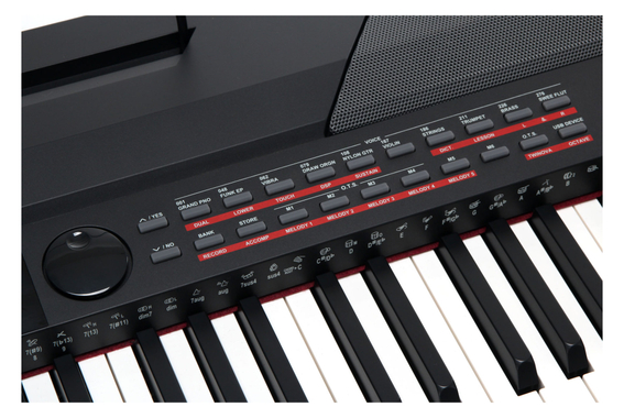 Classic Cantabile SP-250 BK Stagepiano nero Deluxe Set incl. supporto, panca, cuffie e scuola image 5