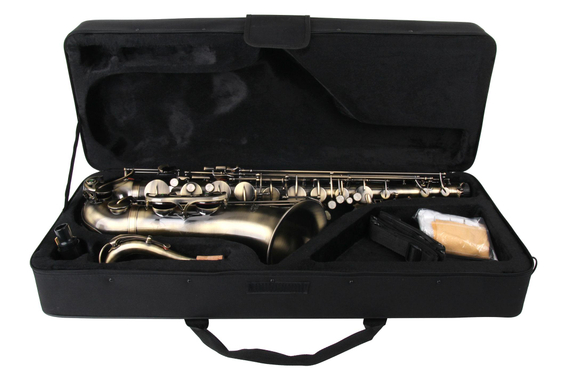 Classic Cantabile Winds TS-450 Tenore Sax Antique Yellow image 5