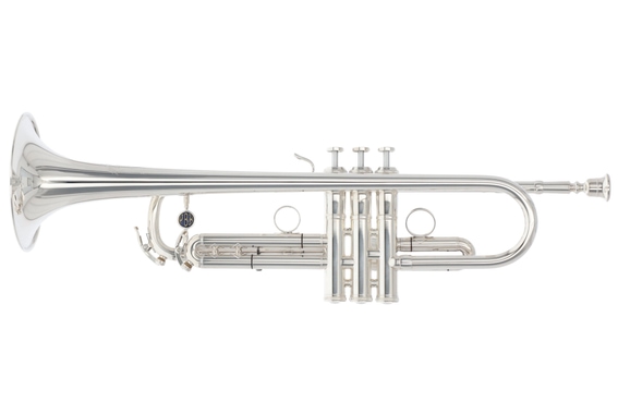 B&S Personality PBB Benny Brown Bb-trompet verzilverd image 5