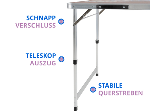 Stagecaptain Beer Pong Tisch "Club" image 5