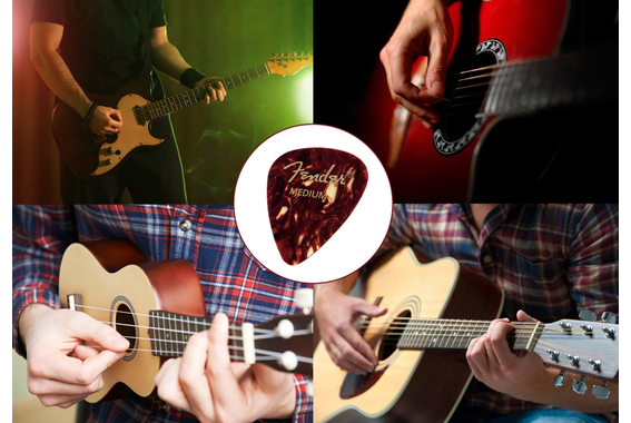 Fender 351 Plettro Medium Confezione Da 12 image 5
