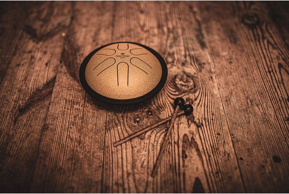 Meinl Sonic Energy Mini Steel Tongue Drum Gold image 5