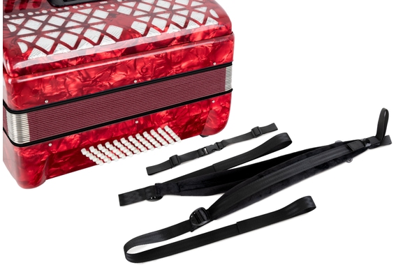 Fisarmonica Classic Cantabile 72 Bass "Secondo V" Rossa image 5