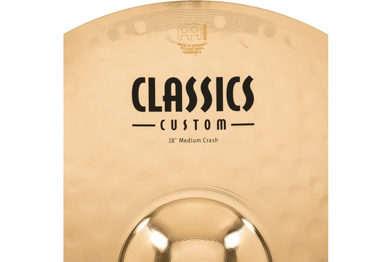 Meinl Classics Custom Brilliant 18" Medium Crash image 5
