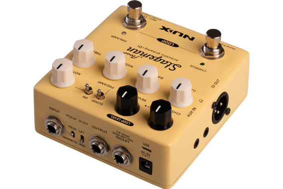 NUX Stageman-Floor Préampli Acoustique & Pédale DI Set image 5