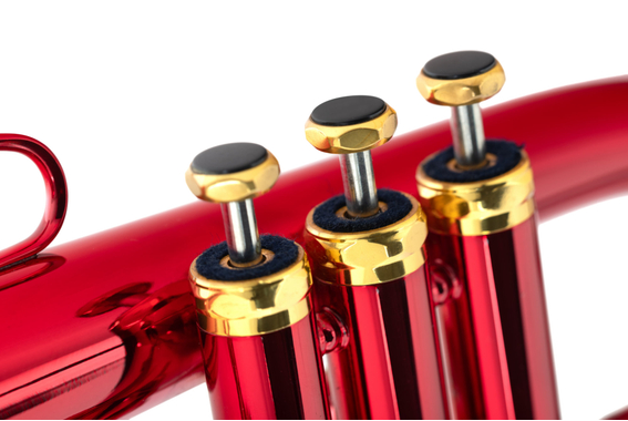 Lechgold FH-60AR Anima rossa Bb-Flügelhorn rot  - Retoure (Zustand: sehr gut) image 5