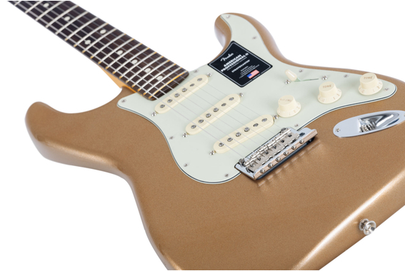 Fender Limited Edition American Professional II CCE Stratocaster Firemist Gold image 5