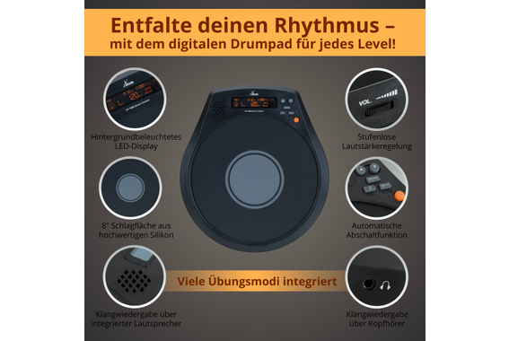 XDrum DT-1000 Drum Trainer Rhythm Coach image 5