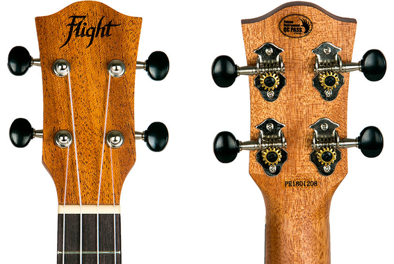 Flight DUS371 Ukulele Soprano de Caoba image 5