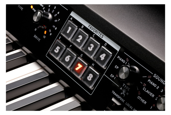 Korg SV-2 73 Stage Vintage Piano Nero image 5