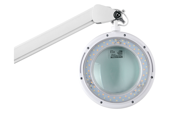 Showlite LL-6095D-Pro Lampe Loupe LED 9W 3/5 Dioptries Set avec Pied à Roulettes image 5