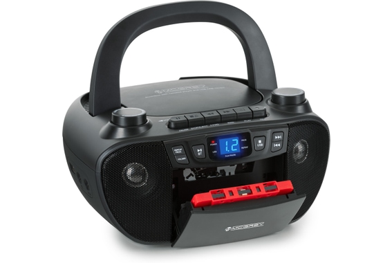 McGrey CDB-1016U BK Boombox Met Cassette, Bluetooth En USB image 5