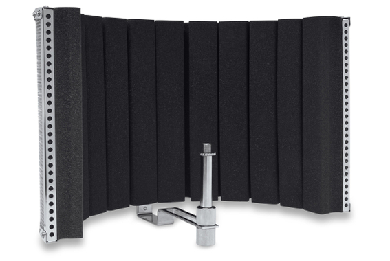 Pronomic CM-100BG Großmembran-Mikrofon Komplettset inkl. Stativ, Popschutz gold, Micscreen & Kabel image 5