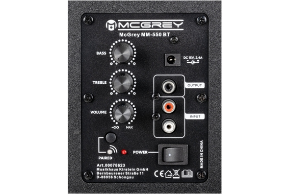 McGrey MM-550BT Ensemble d'enceintes actives multimédia image 5