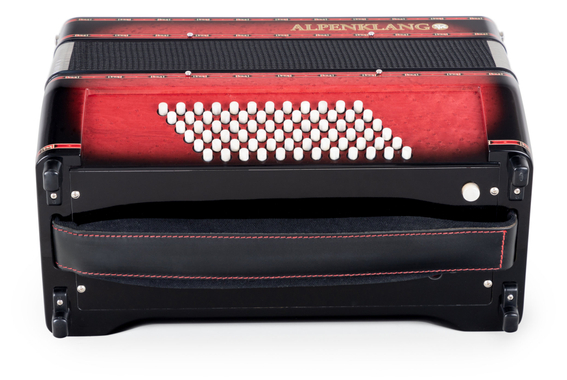 Alpenklang Pro accordeon III 72 M shadow red image 5