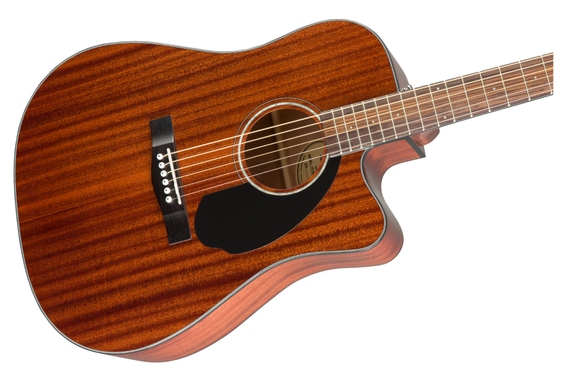 Fender CD-60SCE Westerngitaar All-Mahogany Natural Set image 5