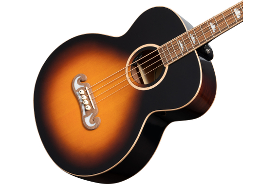 Epiphone El Capitan J-200 Studio Bass Aged Vintage Sunburst image 5