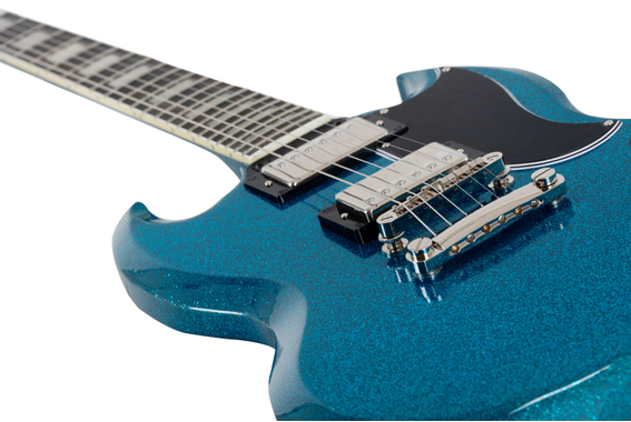 Epiphone SG Custom Brunswick Blue Sparkle image 5
