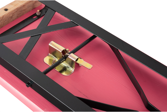 Stagecaptain Hirschgarten Bierzeltgarnitur für Balkon 117 cm Pink  - Retoure (Zustand: gut) image 5