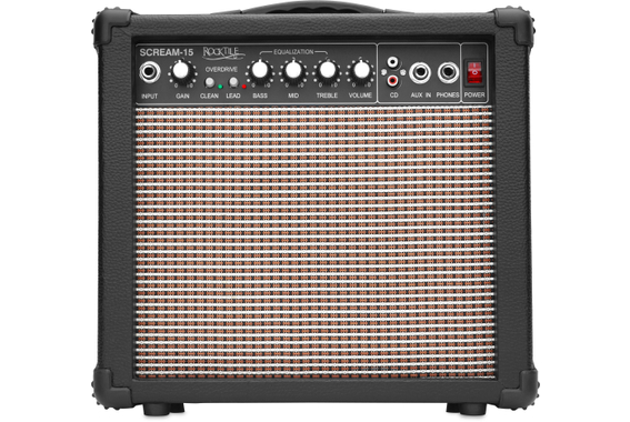 Rocktile L-100 SB Guitarra Eléctrica Sunburst Starter SET image 5