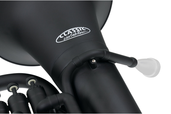 Classic Cantabile KEU-30MS MardiBrass Kunststoff Bb-Euphonium Matt-schwarz image 5