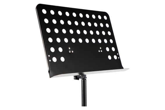 Classic Cantabile Orchesterpult Lochblech Heavy Schwarz 10x Set image 5