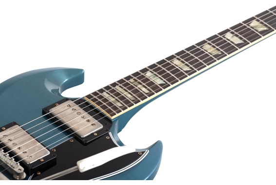 Gibson 1964 SG Standard Reissue Maestro Pelham Blue image 5
