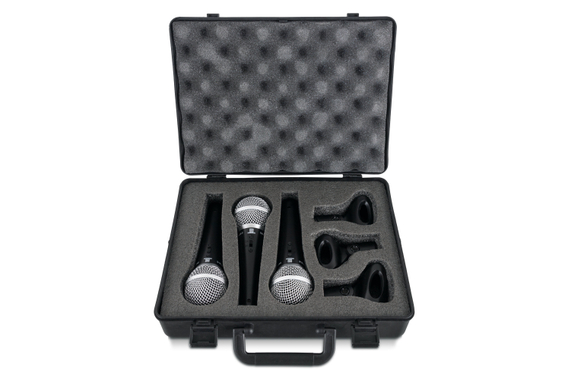 Pronomic DM-58-C Microphone Vocal Set de 3 avec câble XLR image 5