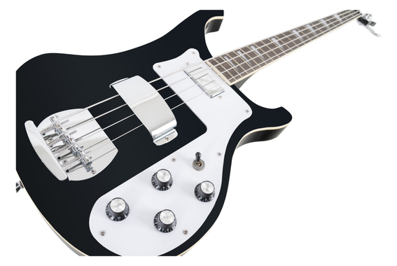 Rocktile Pro RB-400B Blackbird E-Bass Black Softcase Set image 5
