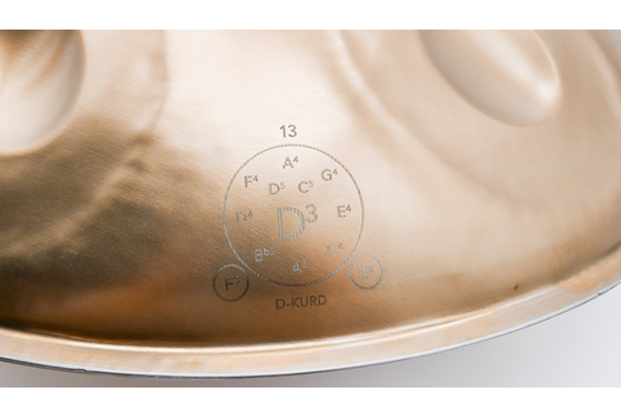 Patera HPDM-13 Handpan D Kurd image 5