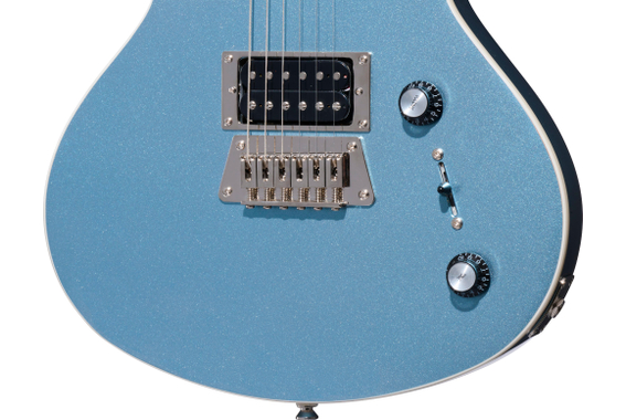 Epiphone Waxx Nighthawk Studio Pelham Blue image 5