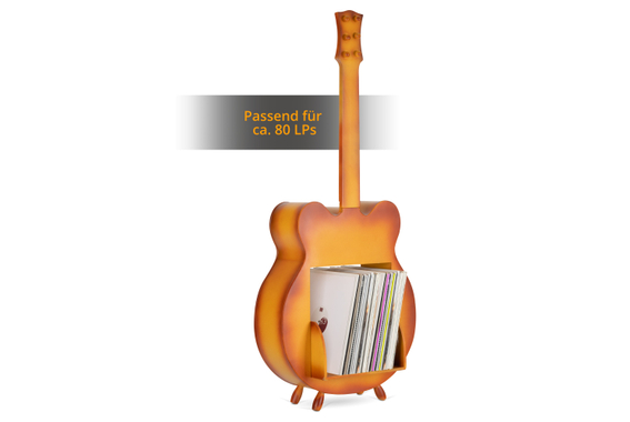 Stagecaptain SR-80 H Schallplattenregal "Django" Sunburst  - Retoure (Zustand: sehr gut) image 5