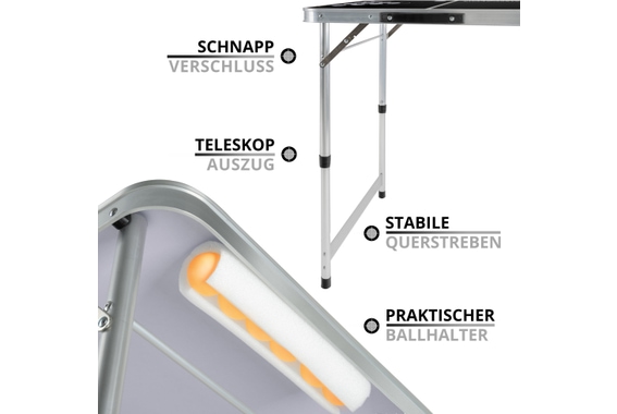 Stagecaptain Beer Pong Tisch "Basic"  - Retoure (Zustand: gut) image 5