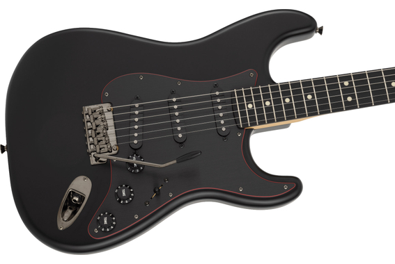 Fender Made in Japan Limited Hybrid II Stratocaster Noir Black image 5