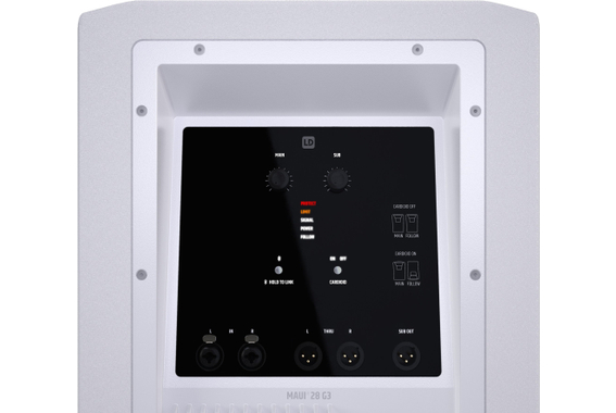LD Systems MAUI 28 G3 Weiß  - 1A Showroom Modell (Zustand: wie neu, in OVP) image 5