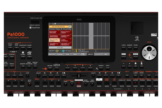 Korg Pa1000 Set met MUSIKANT uitbreidingssoftware image 5