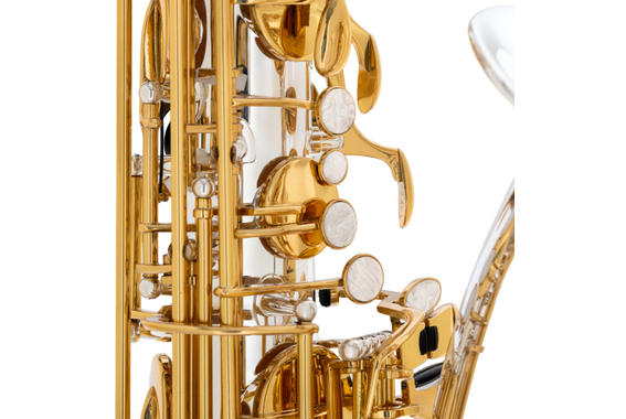 Lechgold LBS-25S Saxophone Baryton Plaqué Argent image 5