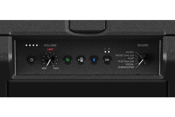 AlphaTheta WAVE-EIGHT Akkulautsprecher  - Retoure (Zustand: sehr gut) image 5