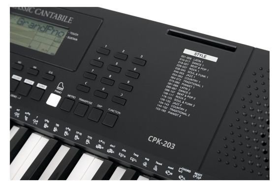 Classic Cantabile CPK-203 Keyboard  - Retoure (Zustand: sehr gut) image 5