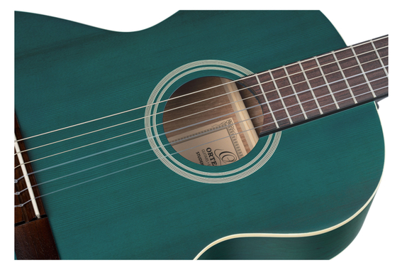 Ortega RST5M-3/4OC Konzertgitarre Ocean Blue Set image 5