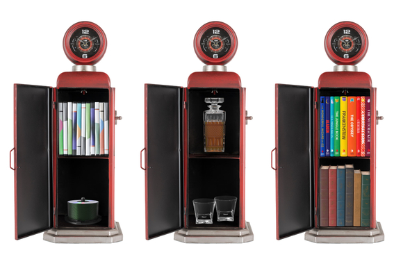 Stagecaptain ZSU-2775 Zapfsäulenuhr mit Regal  - Retoure (Zustand: gut) image 5