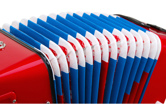 Classic Cantabile Bambino Kinder-Akkordeon, rot, 8 Bässe  - Retoure (Zustand: gut) image 5