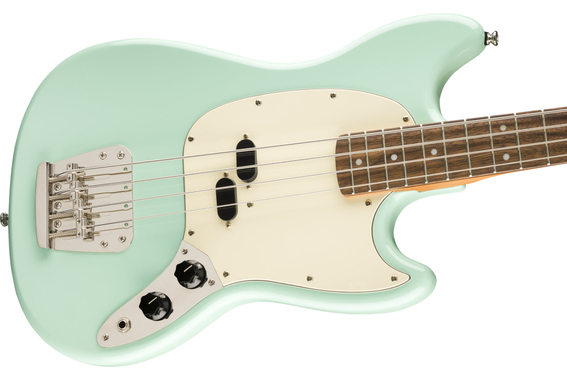 Squier Classic Vibe '60s Mustang Bass Surf Green image 5