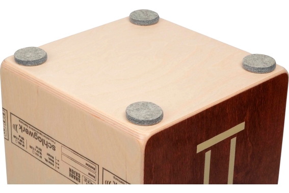 Schlagwerk CP404 RED Cajon 2inOne Red Edition - Set Large incl. Sac image 5