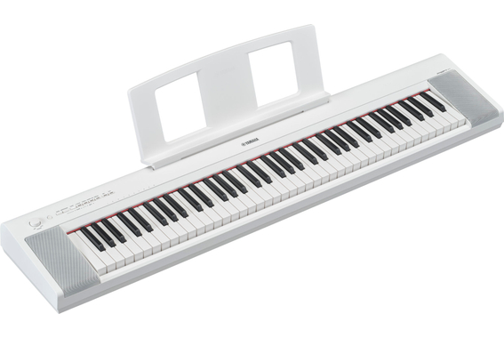 Yamaha Piaggero NP-35 Portable Piano Bianco image 5