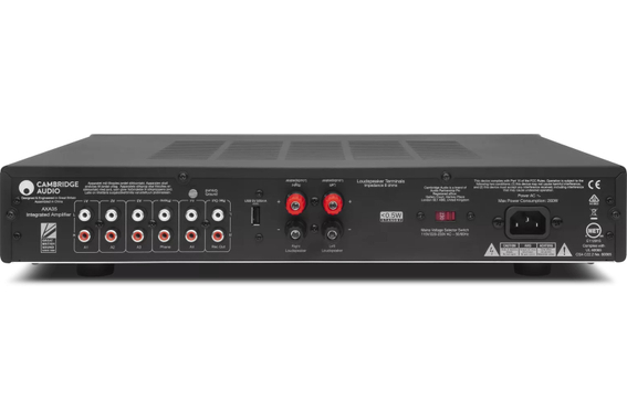 Cambridge Audio AXA35 Vollverstärker Lunar Grey  - 1A Showroom Modell (Zustand: wie neu, in OVP) image 5