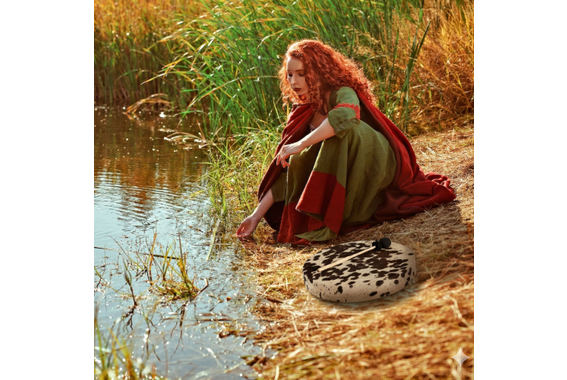 Classic Cantabile HSD-18 Traditionele Sjamanentrommel met Runderhuid 18\" Set met Tas image 5