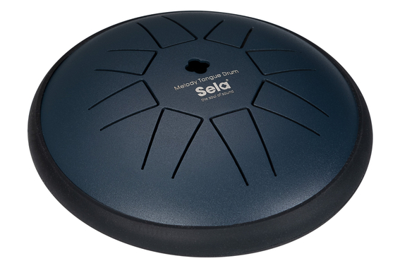 Sela Melody Tongue Drum 6" D Major Bleu Marine image 5