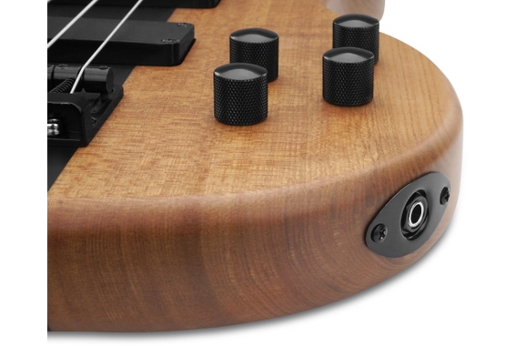 Rocktile Pro LB104-N LowBone E-Bass Natural Hardcase Set image 5