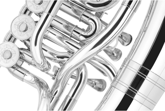 Lechgold BH-19/4S Bariton versilbert  - Retoure (Zustand: gut) image 5